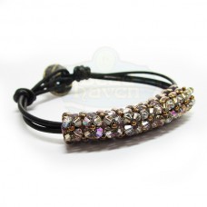 Mini Bedazzled Leather Purple Haze